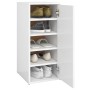 Mueble zapatero de aglomerado blanco 32x35x70 cm de , Zapateros y organizadores de calzado - Ref: Foro24-808954, Precio: 62,1...