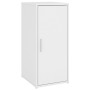 Mueble zapatero de aglomerado blanco 32x35x70 cm de , Zapateros y organizadores de calzado - Ref: Foro24-808954, Precio: 62,1...