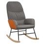 Silla mecedora de tela gris claro de , Mecedoras - Ref: Foro24-341042, Precio: 121,38 €, Descuento: %