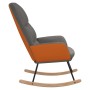 Silla mecedora de tela gris claro de , Mecedoras - Ref: Foro24-341042, Precio: 121,38 €, Descuento: %