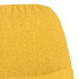 Silla mecedora de tela amarillo mostaza de , Mecedoras - Ref: Foro24-341049, Precio: 118,00 €, Descuento: %