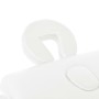 Camilla de masaje plegable 2 zonas 10 cm grosor blanca de vidaXL, Mesas de masaje - Ref: Foro24-110150, Precio: 193,88 €, Des...