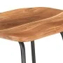 Taburetes de cocina 2 unidades madera maciza de acacia de , Taburetes de cocina - Ref: Foro24-320651, Precio: 170,48 €, Descu...