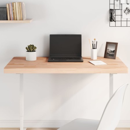 Tablero rectangular de madera maciza de haya 100x60x4 cm de , Tableros para mesas - Ref: Foro24-3188888, Precio: 135,88 €, De...