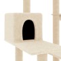 Rascador para gatos con postes de sisal color crema 82,5 cm en Mobiliario para gatos | Comprar online en Foru.es