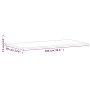 Tablero rectangular de madera maciza de haya 100x60x1,5 cm de , Tableros para mesas - Ref: Foro24-3188881, Precio: 60,34 €, D...