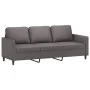 Juego de sofás con cojines 2 piezas cuero sintético gris de , Sofás - Ref: Foro24-3201762, Precio: 451,51 €, Descuento: %