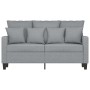 Sofá de 2 plazas de tela gris claro 120 cm de , Sofás - Ref: Foro24-359259, Precio: 242,51 €, Descuento: %