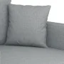 Sofá de 2 plazas de tela gris claro 120 cm de , Sofás - Ref: Foro24-359259, Precio: 233,77 €, Descuento: %