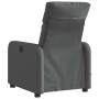 Sillón reclinable de masaje eléctrico tela gris oscuro en Sillones | Comprar online en Foru.es