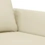 Sofá de 2 plazas de cuero sintético color crema 120 cm de , Sofás - Ref: Foro24-359329, Precio: 196,78 €, Descuento: %