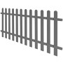 Valla de estacas de jardín de WPC 200x80 cm de vidaXL, Cercados con estacas - Ref: Foro24-42819, Precio: 99,09 €, Descuento: %
