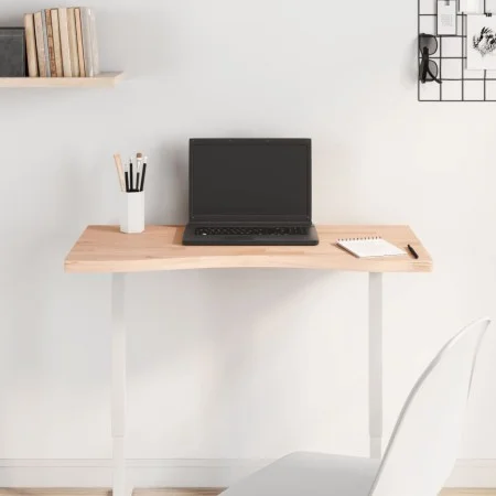 Tablero de escritorio madera maciza de haya 80x(36-40)x2,5 cm de , Accesorios y productos para escritorios - Ref: Foro24-3560...