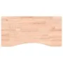 Tablero de escritorio madera maciza de haya 80x(36-40)x2,5 cm de , Accesorios y productos para escritorios - Ref: Foro24-3560...