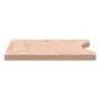 Tablero de escritorio madera maciza de haya 80x(36-40)x2,5 cm de , Accesorios y productos para escritorios - Ref: Foro24-3560...
