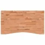 Tablero de escritorio madera maciza de haya 110x(55-60)x1,5 cm de , Accesorios y productos para escritorios - Ref: Foro24-356...