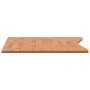 Tablero de escritorio madera maciza de haya 110x(55-60)x1,5 cm de , Accesorios y productos para escritorios - Ref: Foro24-356...