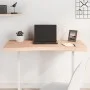 Tablero de escritorio madera maciza de haya 100x(45-50)x4 cm de , Accesorios y productos para escritorios - Ref: Foro24-35604...