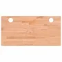 Schreibtischplatte aus massivem Buchenholz 100x50x2,5 cm von , Schreibtischzubehör und Produkte - Ref: Foro24-356084, Preis: ...