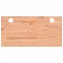 Tablero de escritorio madera maciza de haya 100x50x2,5 cm de , Accesorios y productos para escritorios - Ref: Foro24-356084, ...