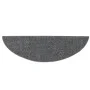 Alfombrilla de escaleras 15 uds tela punzonada gris 56x17x3 cm de vidaXL, Alfombrillas para escalones - Ref: Foro24-132693, P...