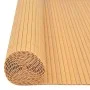 Gelber doppelseitiger Gartenzaun aus PVC, 90 x 500 cm von vidaXL, Zaunpaneele - Ref: Foro24-43629, Preis: 54,60 €, Rabatt: %