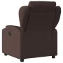 Sillón reclinable de tela marrón oscuro de , Sillones - Ref: Foro24-372408, Precio: 233,87 €, Descuento: %