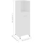 Conjunto de muebles de baño 3 pzas madera contrachapada blanco de , Muebles de baño - Ref: Foro24-3056907, Precio: 106,83 €, ...