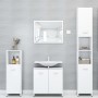 Conjunto de muebles de baño 3 pzas madera contrachapada blanco de , Muebles de baño - Ref: Foro24-3056907, Precio: 106,83 €, ...