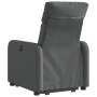 Sillón reclinable elevable de tela gris oscuro en Sillones | Comprar online en Foru.es