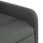 Sillón reclinable elevable de tela gris oscuro en Sillones | Comprar online en Foru.es