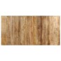 Mesa de comedor madera de mango rugosa 200x100x76 cm de , Mesas de cocina y de comedor - Ref: Foro24-321976, Precio: 372,61 €...