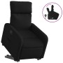 Sillón reclinable elevable tela negro en Sillones | Comprar online en Foru.es