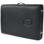 Camilla de masaje plegable 3 zonas 10 cm grosor negra de vidaXL, Mesas de masaje - Ref: Foro24-110153, Precio: 250,86 €, Desc...