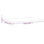 Tablero rectangular de madera maciza de haya 100x60x2,5 cm de , Tableros para mesas - Ref: Foro24-3188885, Precio: 97,02 €, D...