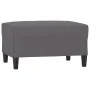 Sofagarnitur mit 4-teiligen Kissen aus grauem Kunstleder. von , Sofas - Ref: Foro24-3201747, Preis: 628,90 €, Rabatt: %