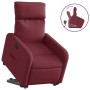 Sillón reclinable elevable tela rojo tinto en Sillones | Comprar online en Foru.es
