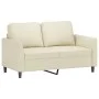 Zweiteiliges Sofaset mit cremefarbenen Kunstlederkissen. von , Sofas - Ref: Foro24-3201751, Preis: 355,78 €, Rabatt: %