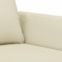 Juego de sofás con cojines 2 piezas cuero sintético crema de , Sofás - Ref: Foro24-3201751, Precio: 360,34 €, Descuento: %