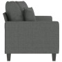 Sofá de 2 plazas de tela gris oscuro 140 cm de , Sofás - Ref: Foro24-359268, Precio: 207,94 €, Descuento: %