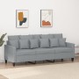 Sofá de 3 plazas de tela gris claro 180 cm de , Sofás - Ref: Foro24-359275, Precio: 275,73 €, Descuento: %