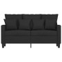 Sofá de 2 plazas de tela negro 120 cm de , Sofás - Ref: Foro24-359263, Precio: 208,16 €, Descuento: %
