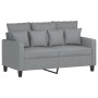 Juego de sofás con cojines 4 piezas tela gris claro de , Sofás - Ref: Foro24-3201640, Precio: 706,72 €, Descuento: %