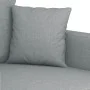 Juego de sofás con cojines 4 piezas tela gris claro by , Sofas - Ref: Foro24-3201640, Price: 667,21 €, Discount: %