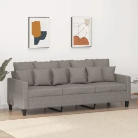 Sofá de 3 plazas de tela gris taupe 180 cm de , Sofás - Ref: Foro24-359282, Precio: 273,36 €, Descuento: %