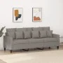 Sofá de 3 plazas de tela gris taupe 180 cm by , Sofas - Ref: Foro24-359282, Price: 273,36 €, Discount: %