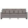 Sofá de 3 plazas de tela gris taupe 180 cm by , Sofas - Ref: Foro24-359282, Price: 273,36 €, Discount: %