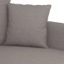 Sofá de 3 plazas de tela gris taupe 180 cm by , Sofas - Ref: Foro24-359282, Price: 273,36 €, Discount: %