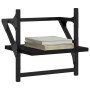 Estantes de pared con barras 2 unidades negro 30x25x30 cm de , Estantes y estanterías - Ref: Foro24-836233, Precio: 20,09 €, ...