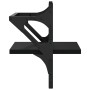 Estantes de pared con barras 2 unidades negro 30x25x30 cm de , Estantes y estanterías - Ref: Foro24-836233, Precio: 20,09 €, ...